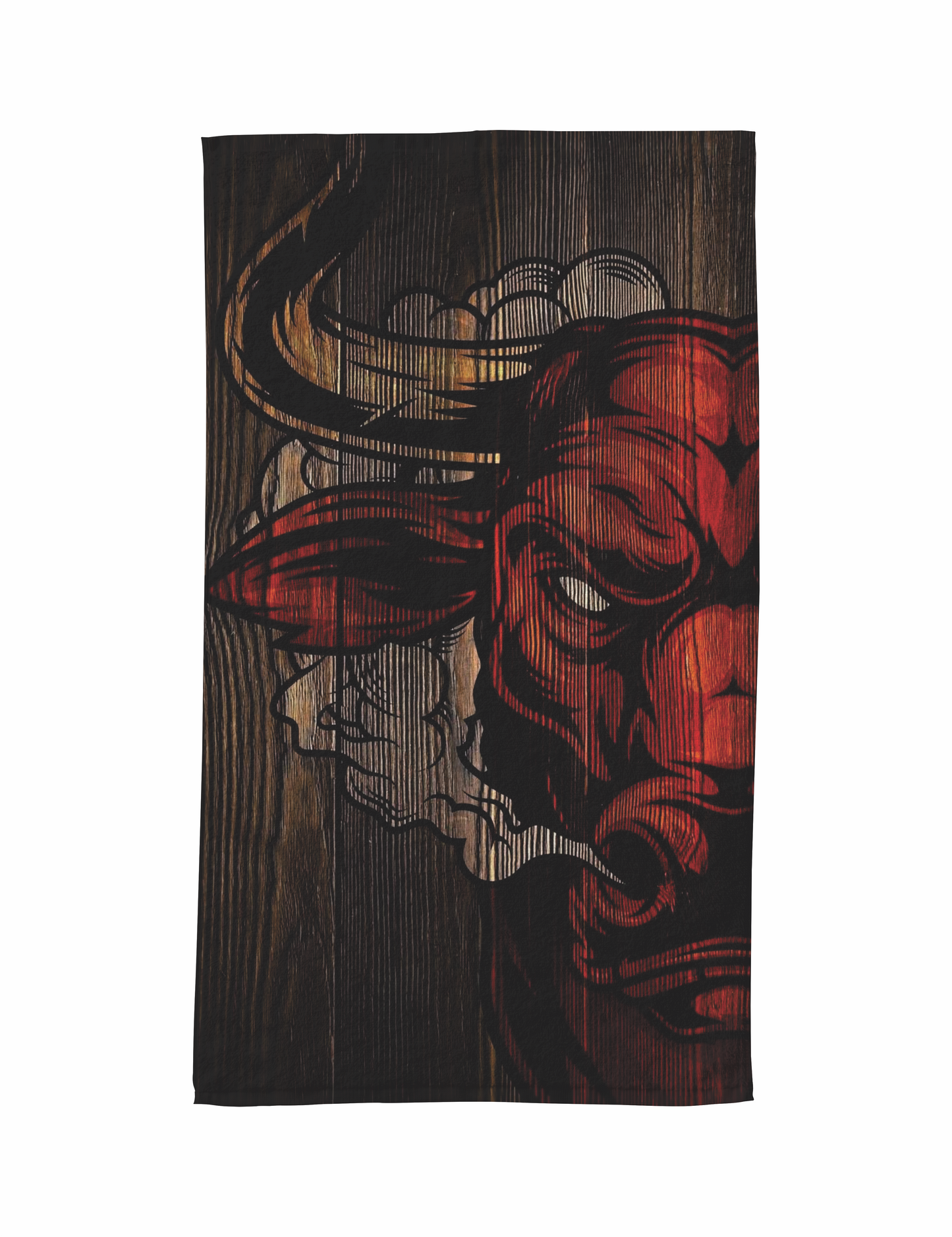 BULL RED GYM 00121 Toalla de 80cm x 50cm Full Sublimada