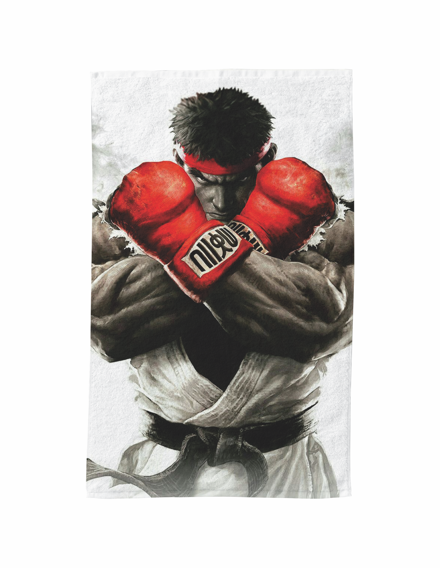 FIGHTER RYU 00147 Toalla Full Sublimada de 80cm x 50cm