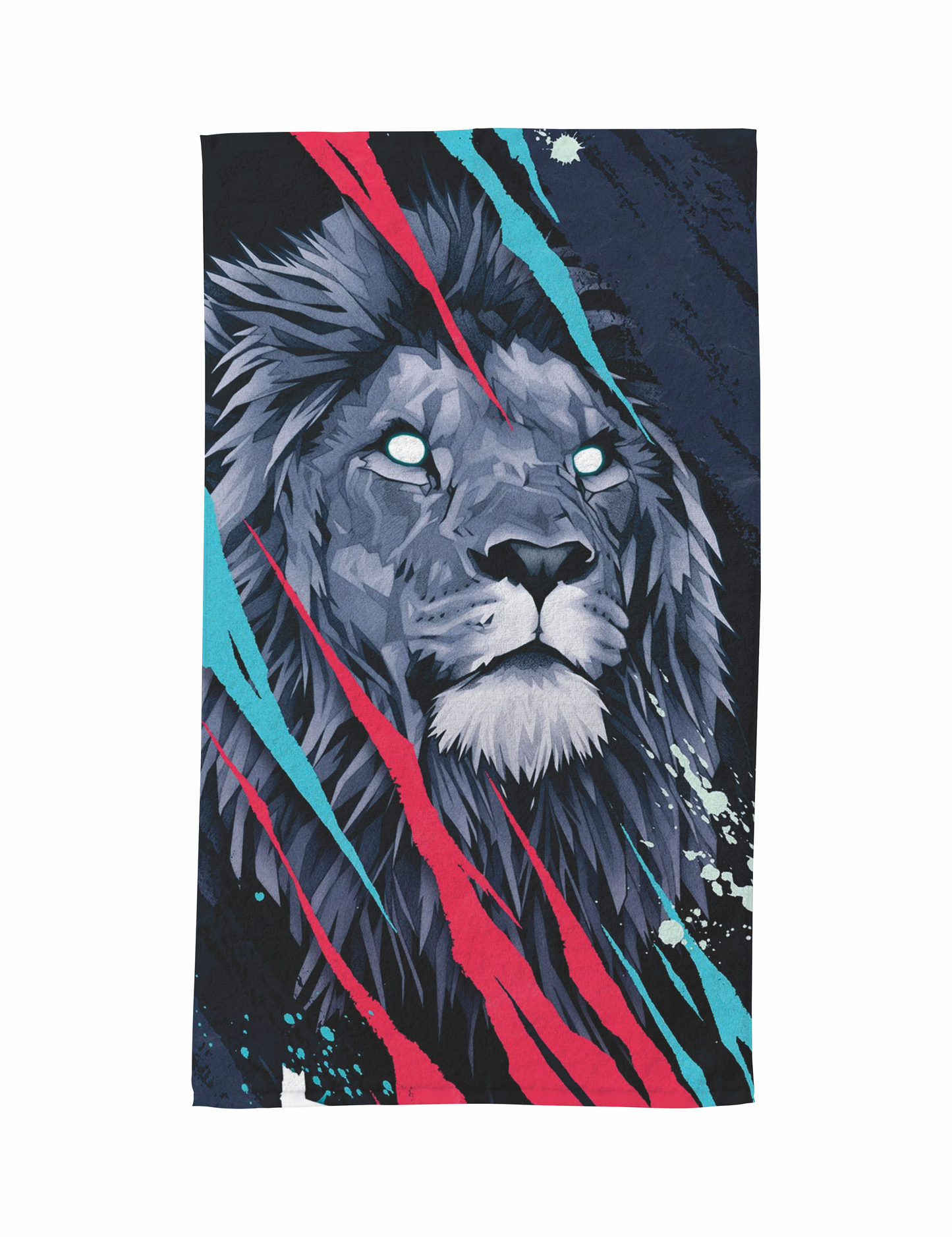 LEON NEON GYM 00122 Toalla de 80cm x 50cm Full Sublimada