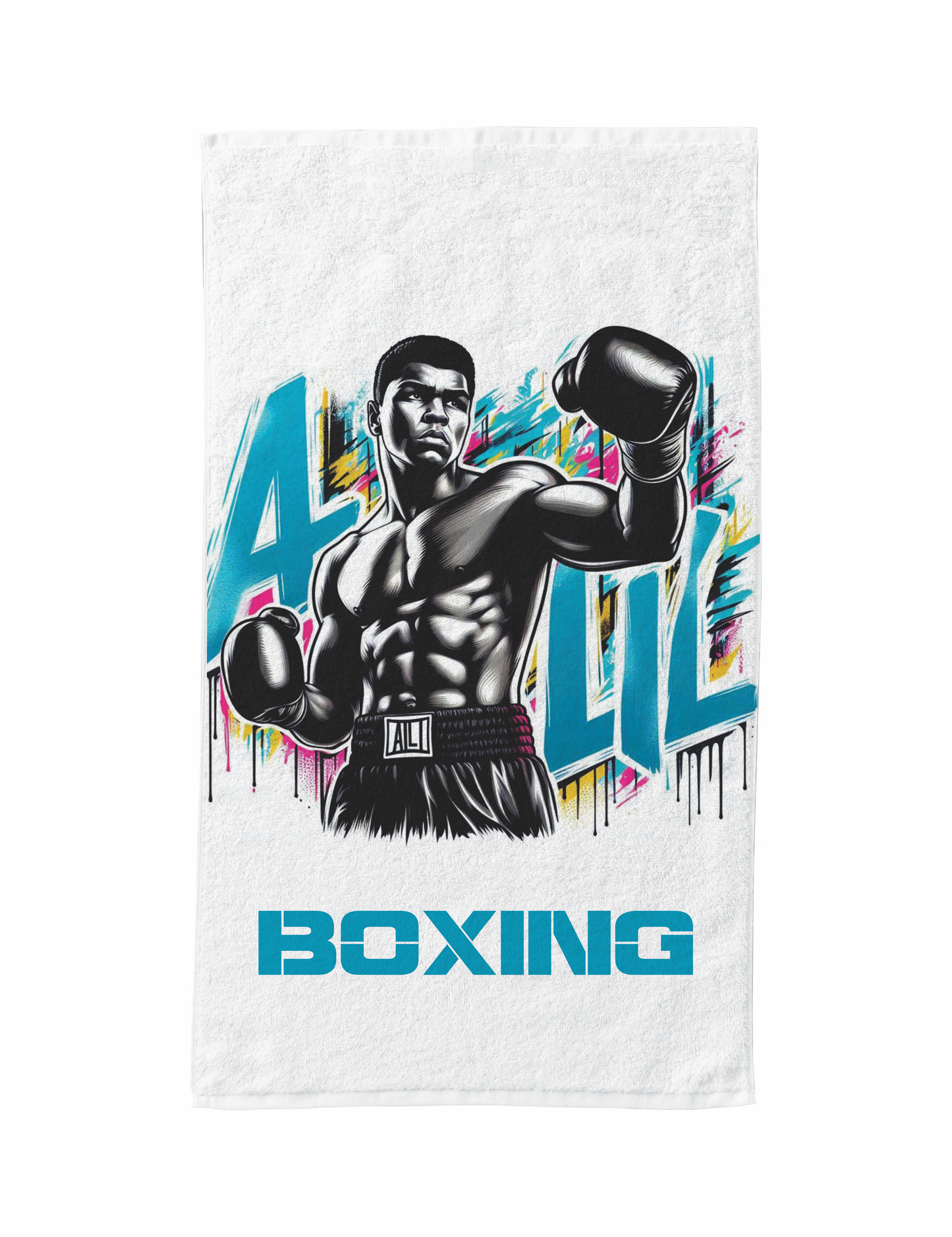 ALI WHITE 00135 Toalla de 80cm x 50cm Full Sublimada