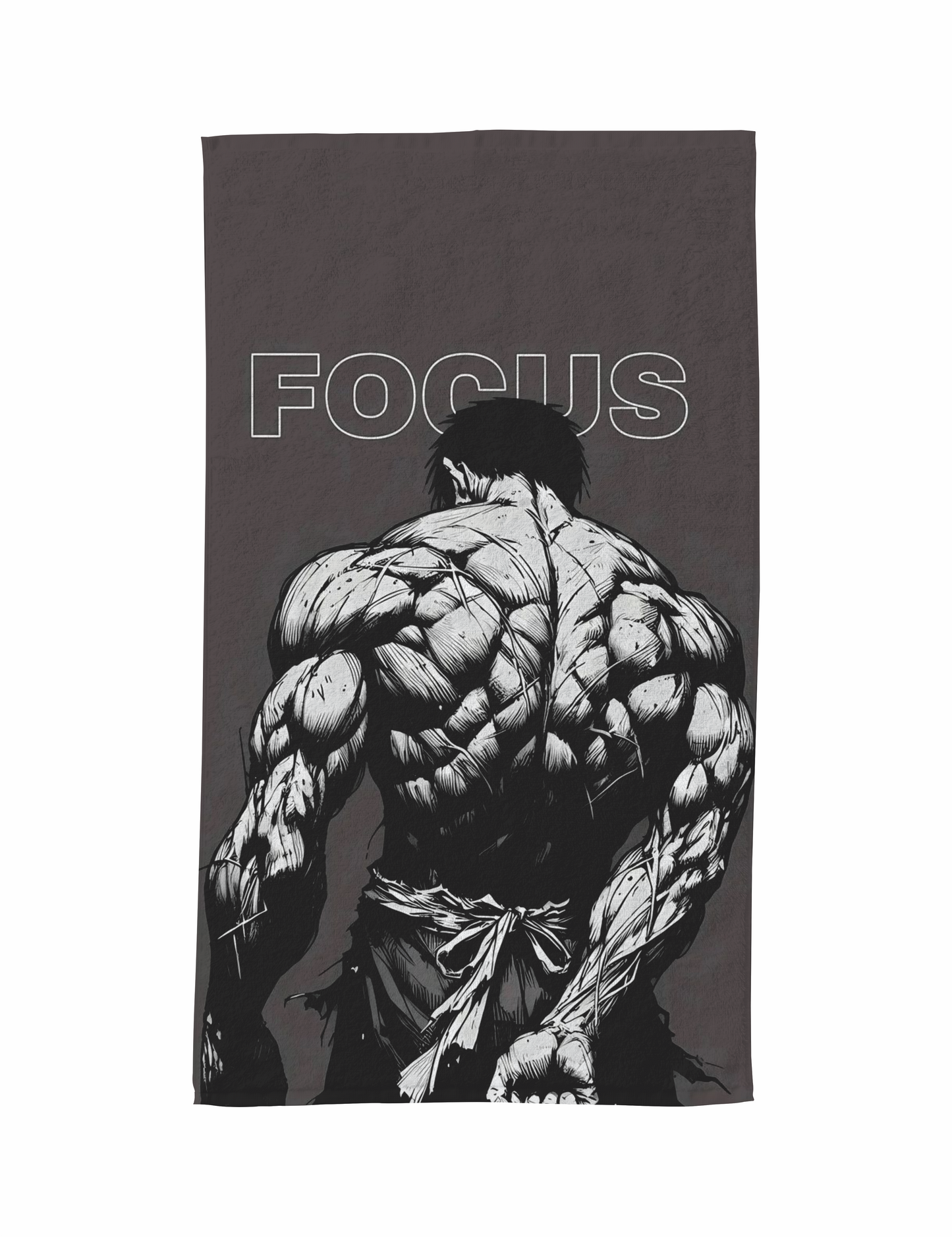 BAQUI GRIS 1 00129 Toalla de 80cm x 50cm Full Sublimada