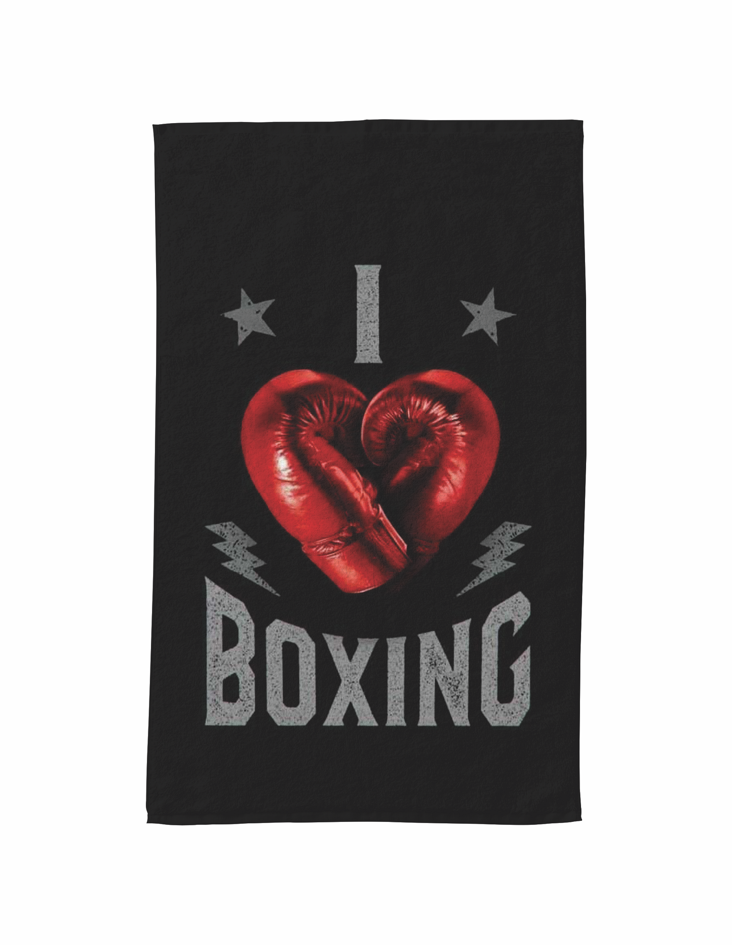 I LOVE BOXING 00157 Toalla Full Sublimada de 80cm x 50cm