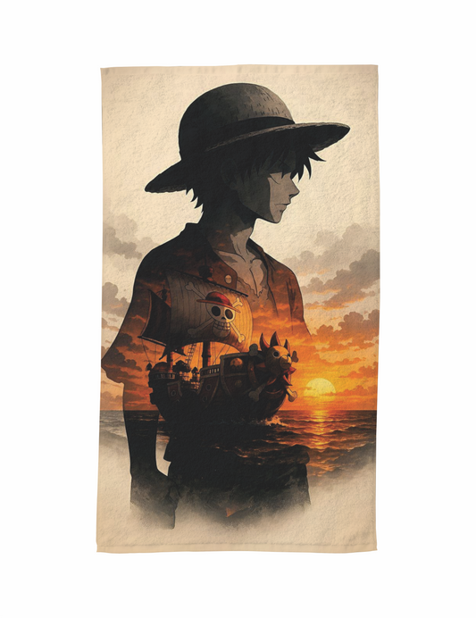 ONE PIECE 00128 Toalla de 80cm x 50cm Full Sublimada