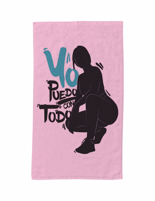 PATY GYM 00126 Toalla de 80cm x 50cm Full Sublimada